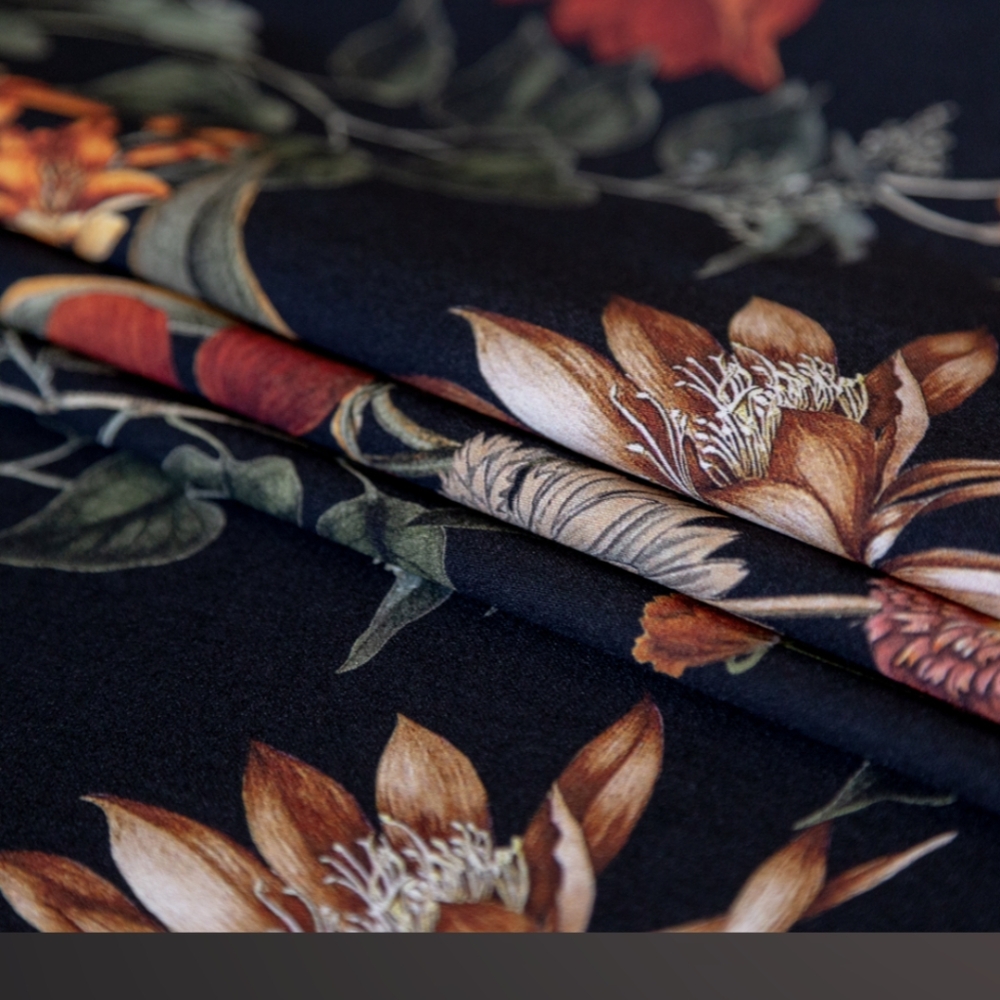 5 yards Mood Fabric Garde of Earthly Delights stretch cotton sateen
